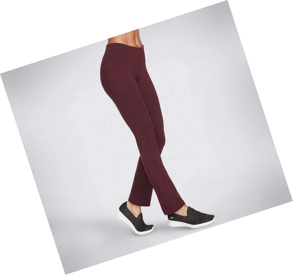 Pantalones Skechers GO WALK OG Regular Length Mujer Moradas | 6AATQ_AR