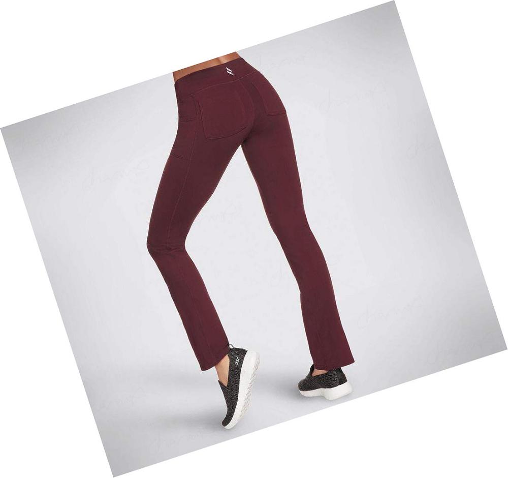 Pantalones Skechers GO WALK OG Regular Length Mujer Moradas | 6AATQ_AR