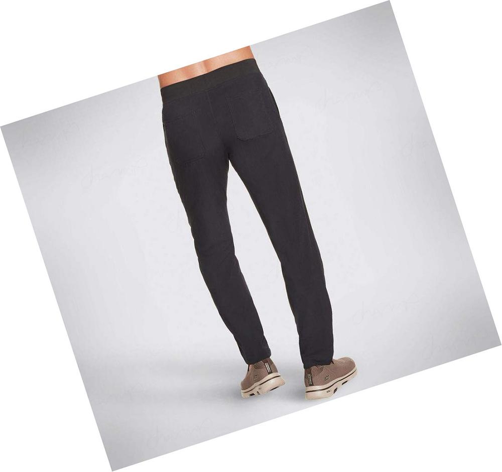 Pantalones Skechers GOwalk Action Hombre Negras | 338TA_AR