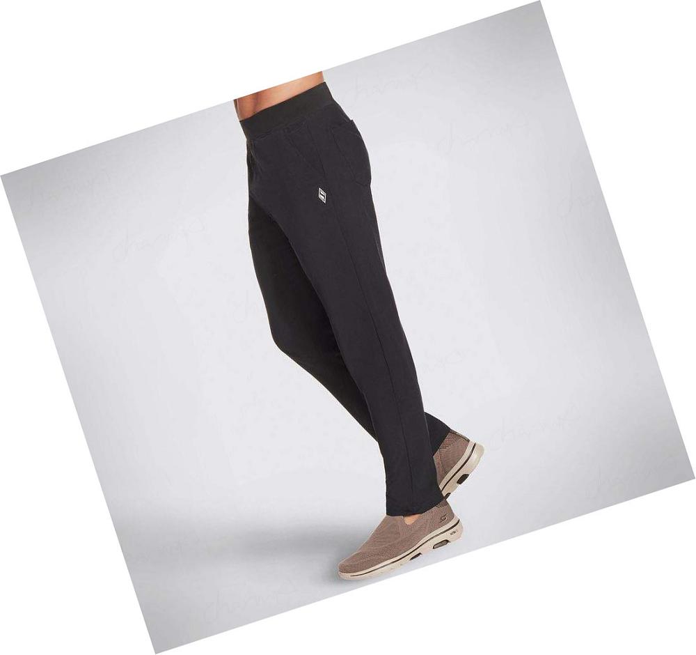 Pantalones Skechers GOwalk Action Hombre Negras | 338TA_AR