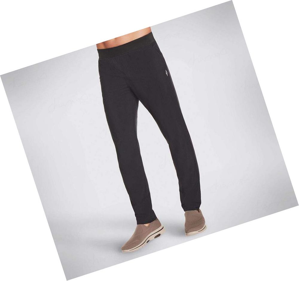 Pantalones Skechers GOwalk Action Hombre Negras | 338TA_AR