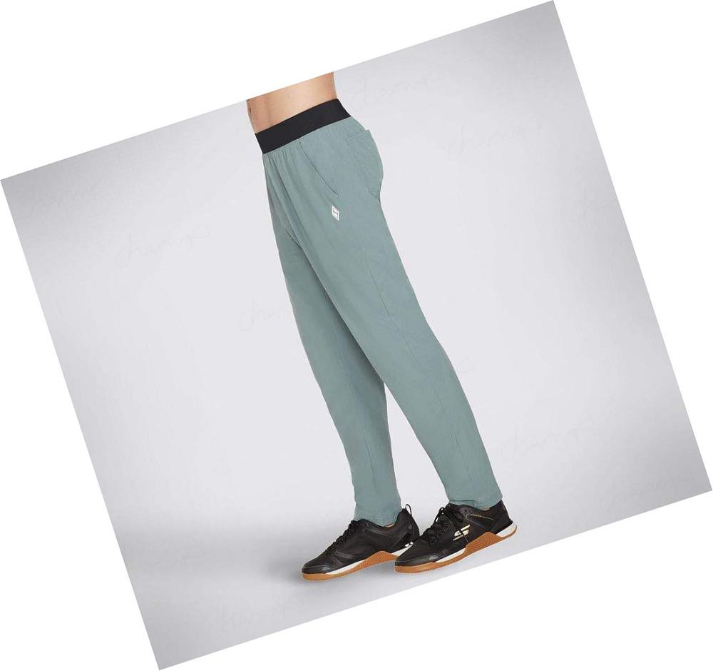 Pantalones Skechers GOwalk Action Hombre Turquesa | 33T5G_AR