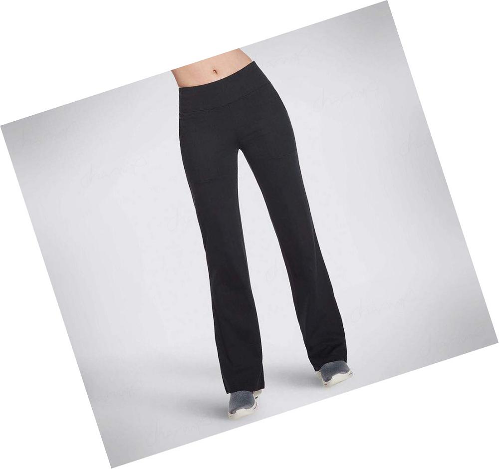 Pantalones Skechers GOwalk GO Knit Ultra Mujer Negras | 5A9AL_AR