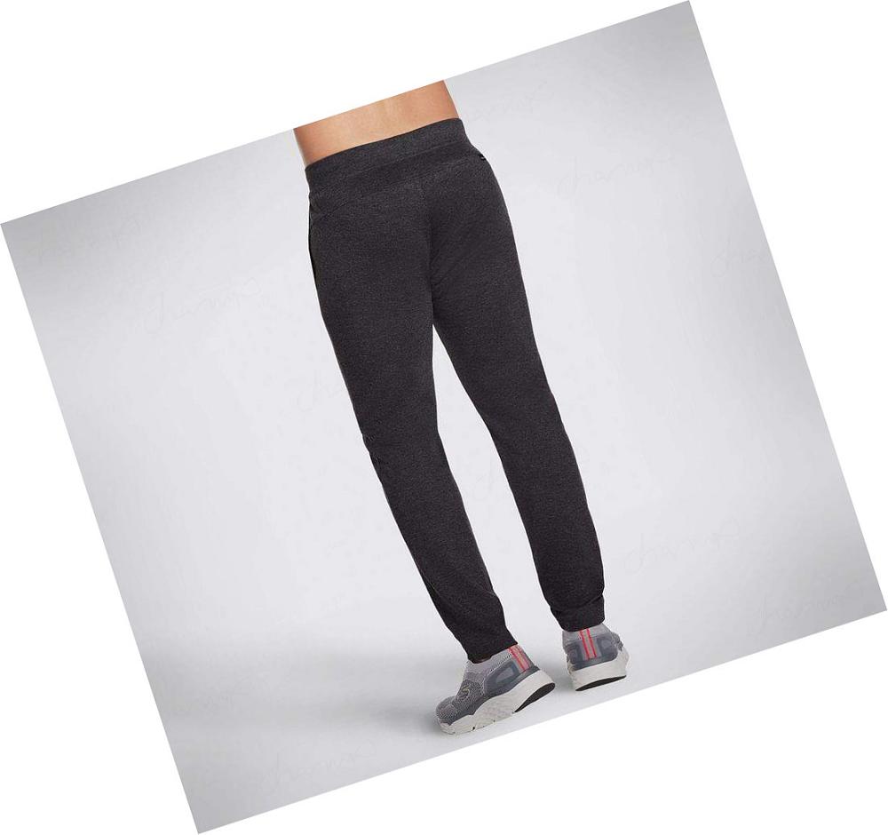 Pantalones Skechers GOwalk GOknit Ultra Loft Hombre Negras | 336AS_AR