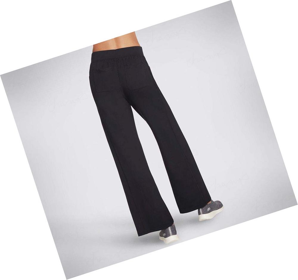 Pantalones Skechers SKECHLUXE Restful 4-Pocket Mujer Negras | 5A3AA_AR