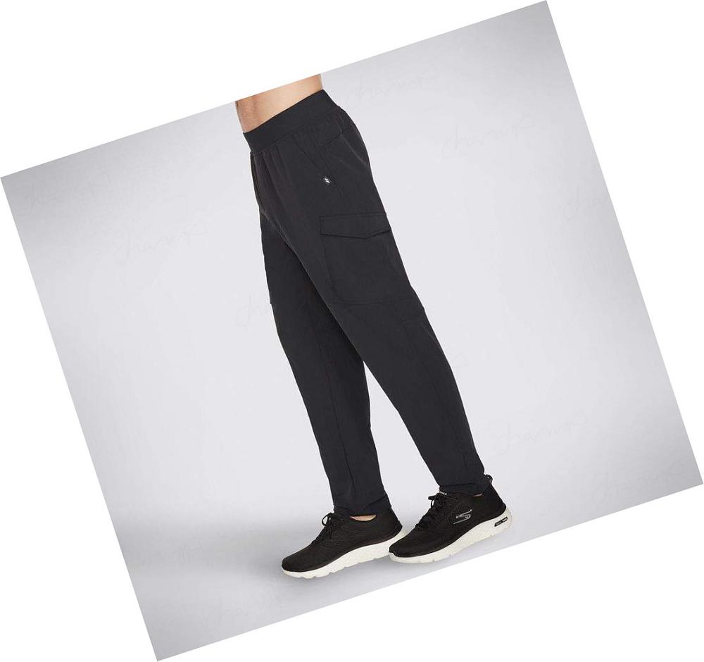 Pantalones Skechers SKECHWEAVE Premium Cargo Hombre Negras | 3239B_AR