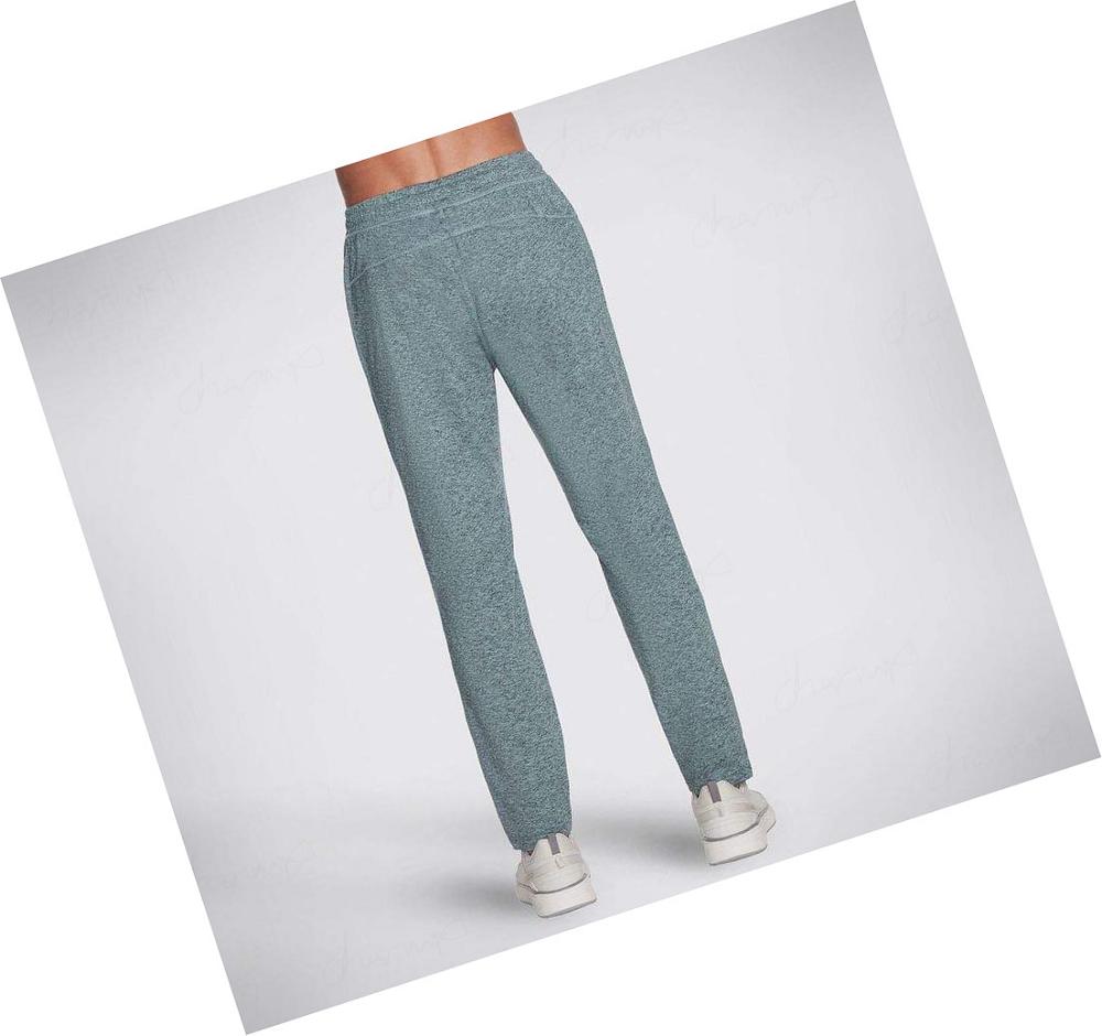 Pantalones Skechers ULTRA GO Tapered Hombre Turquesa | 3312S_AR