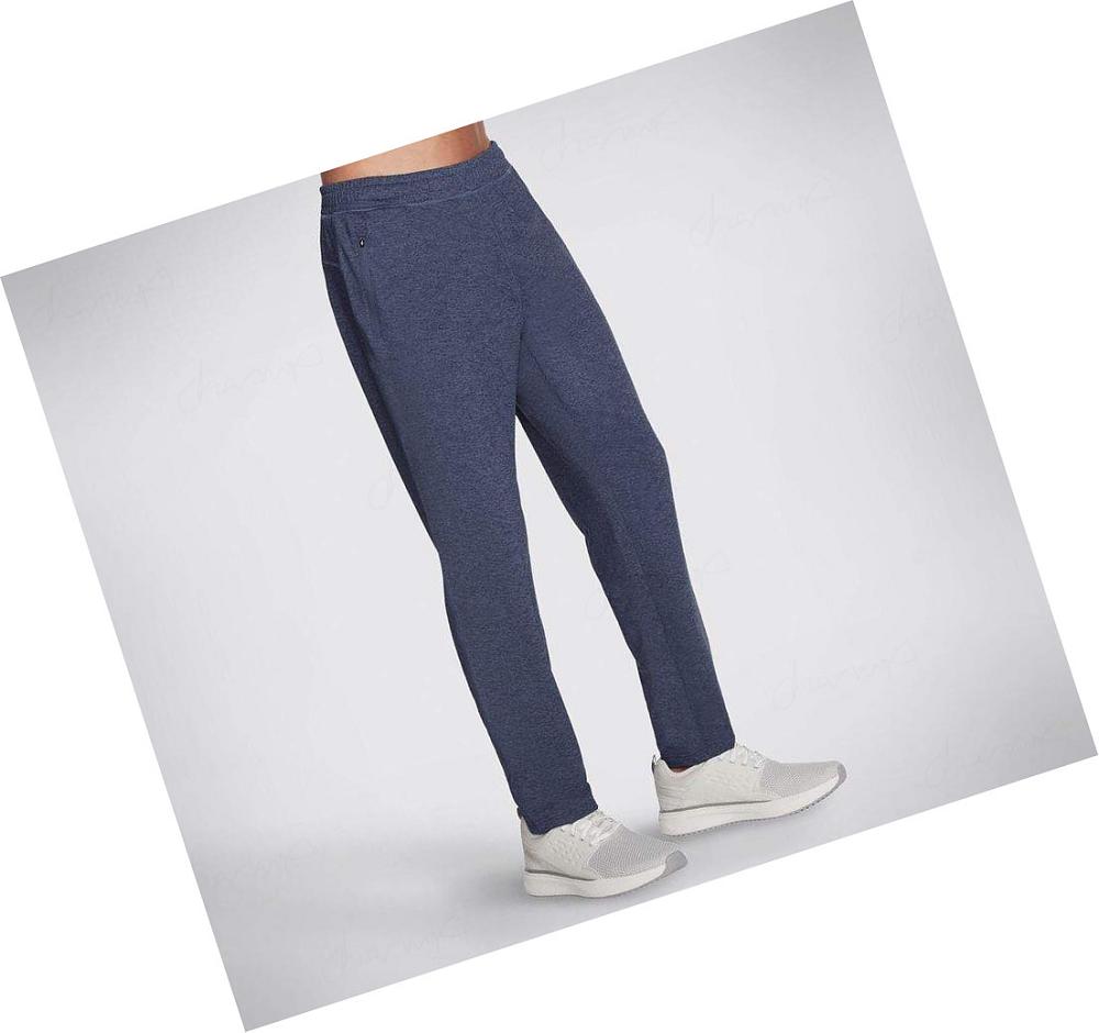 Pantalones Skechers ULTRA GO Tapered Hombre Azul Marino | 331A0_AR