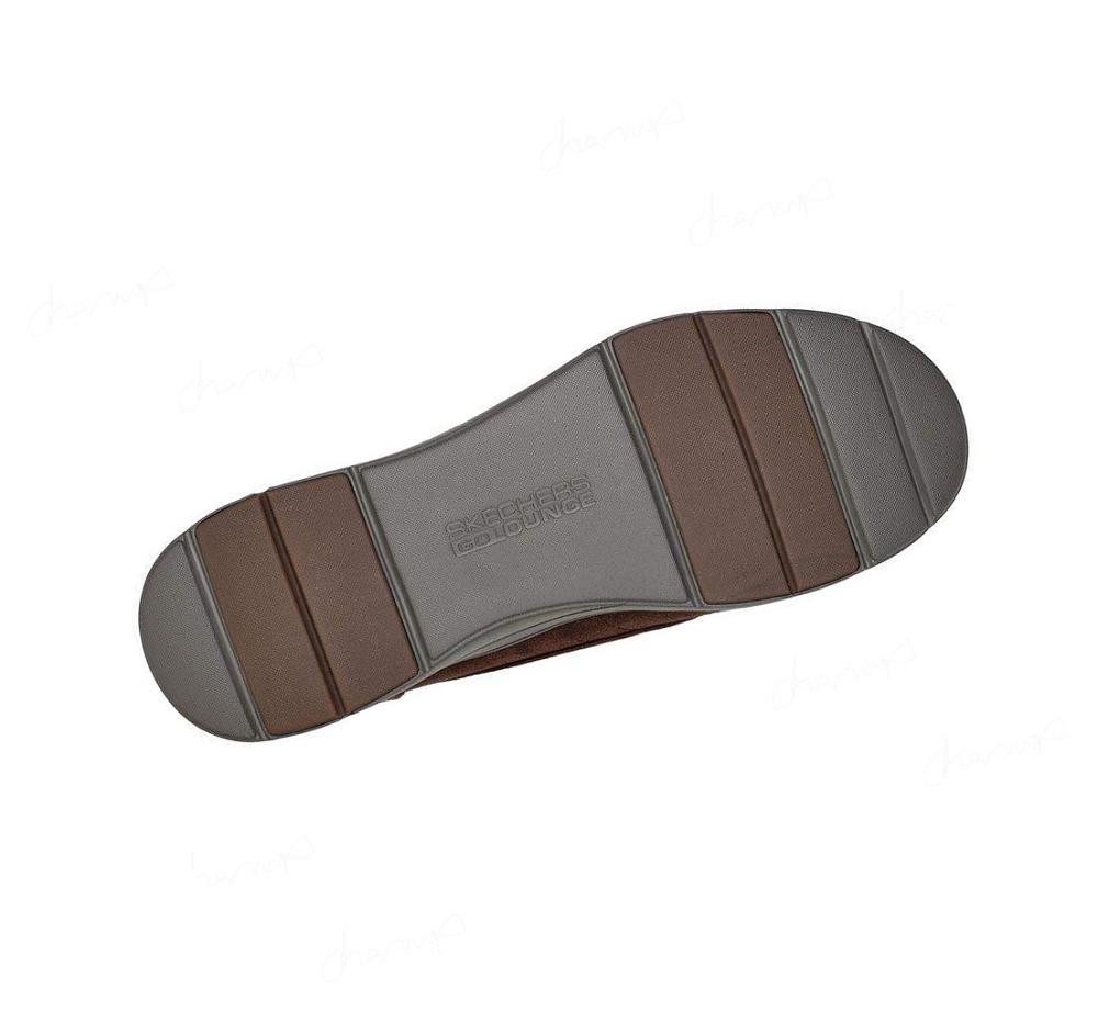 Pantuflas Skechers Arch Fit Lounge - Cirrus Hombre Chocolate | 6T83D_AR