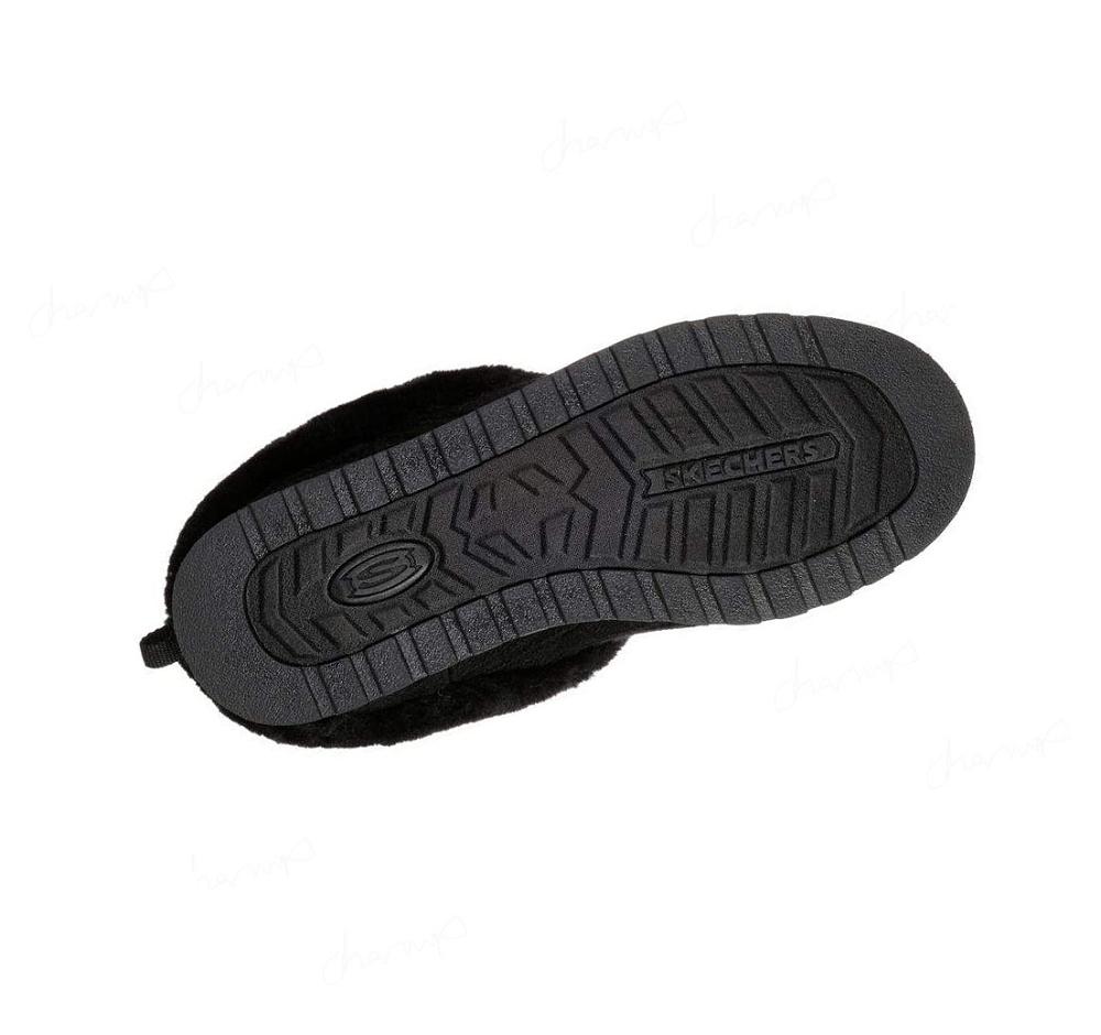 Pantuflas Skechers BOBS Keepsakes - Ice Angel Mujer Negras | 6392B_AR