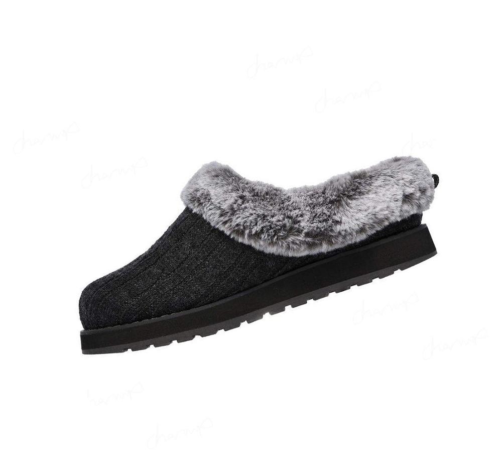 Pantuflas Skechers BOBS Keepsakes - Ice Angel Mujer Gris | 63T8L_AR