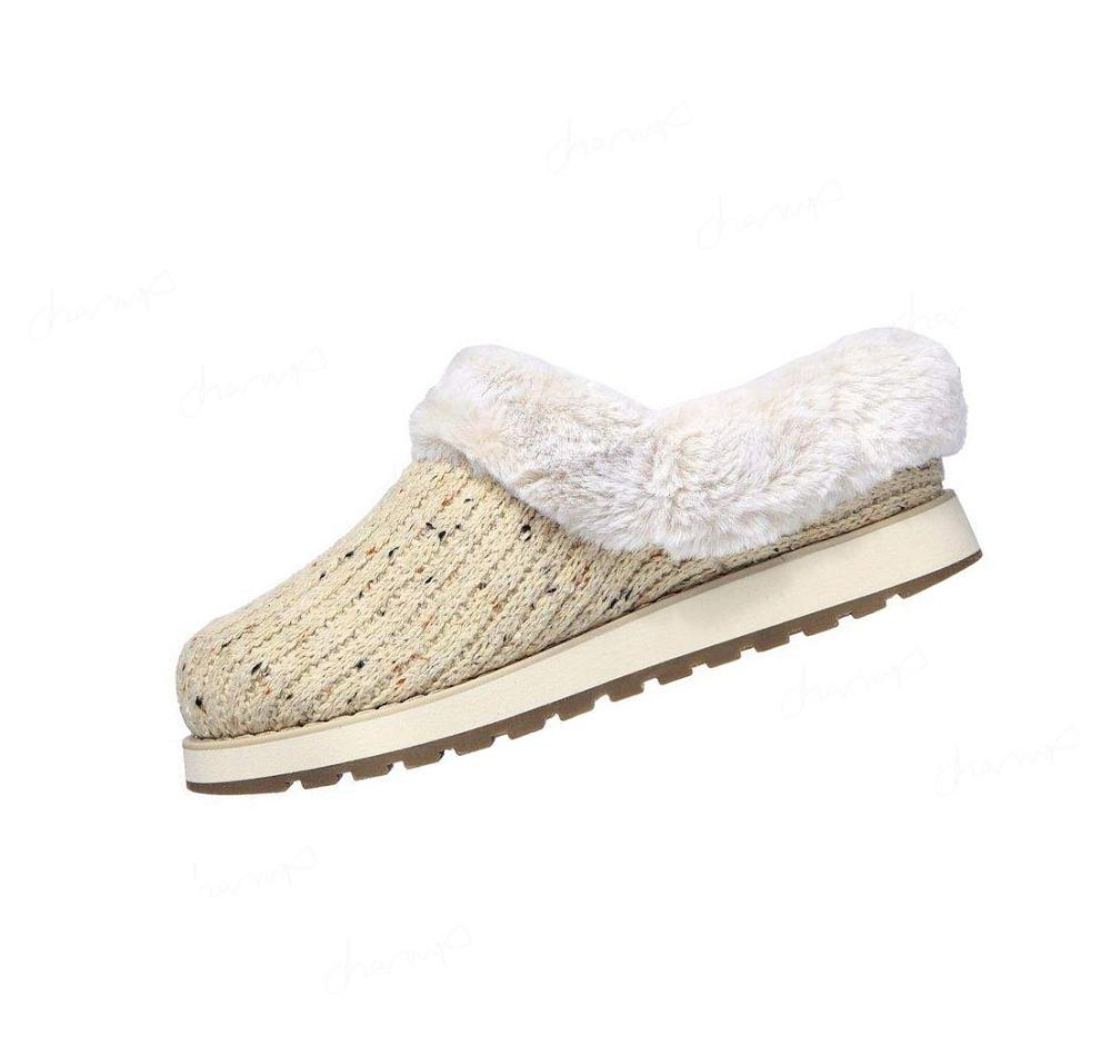 Pantuflas Skechers BOBS Keepsakes - Instant Flash Mujer Beige | 6A010_AR