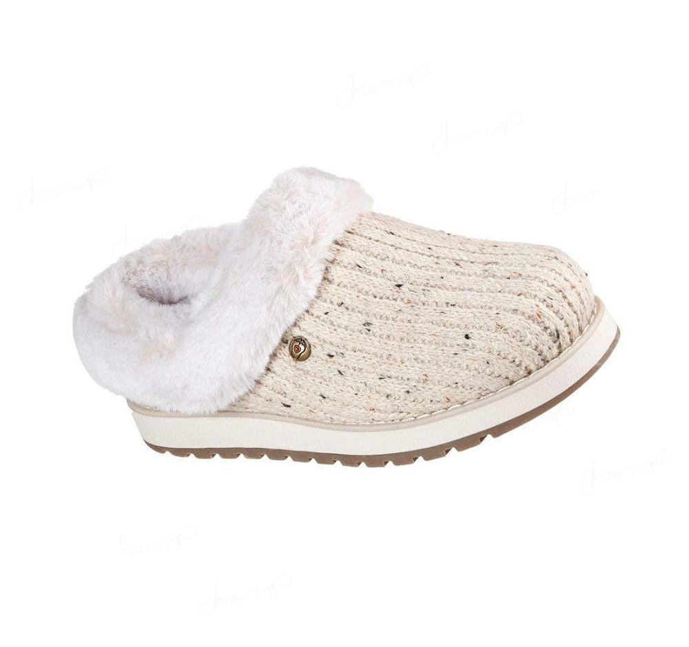 Pantuflas Skechers BOBS Keepsakes - Instant Flash Mujer Beige | 6A010_AR