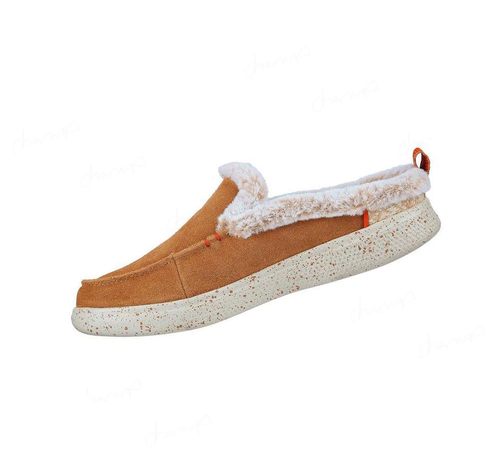 Pantuflas Skechers BOBS Skipper - Modern Mix Mujer Marrones | 6353X_AR