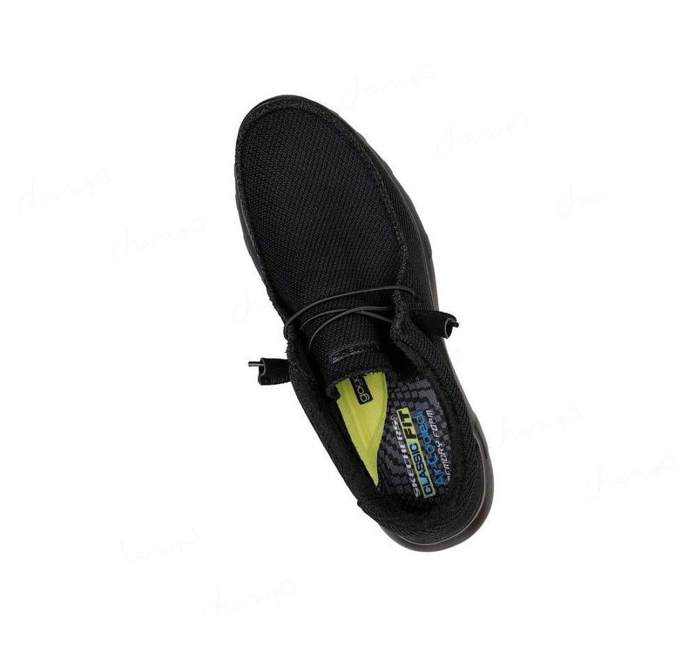 Pantuflas Skechers Bulger - Zenwick Hombre Negras | T533E_AR