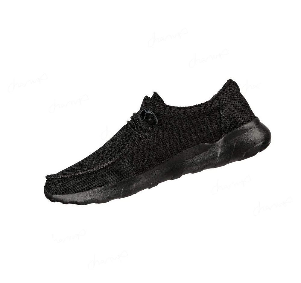 Pantuflas Skechers Bulger - Zenwick Hombre Negras | T533E_AR