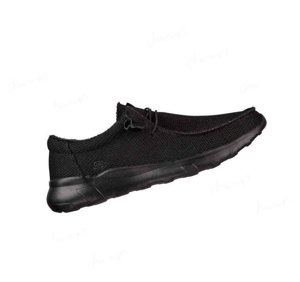 Pantuflas Skechers Bulger - Zenwick Hombre Negras | T533E_AR