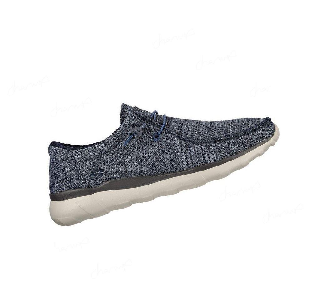 Pantuflas Skechers Bulger - Zenwick Hombre Azul Marino | TA08A_AR