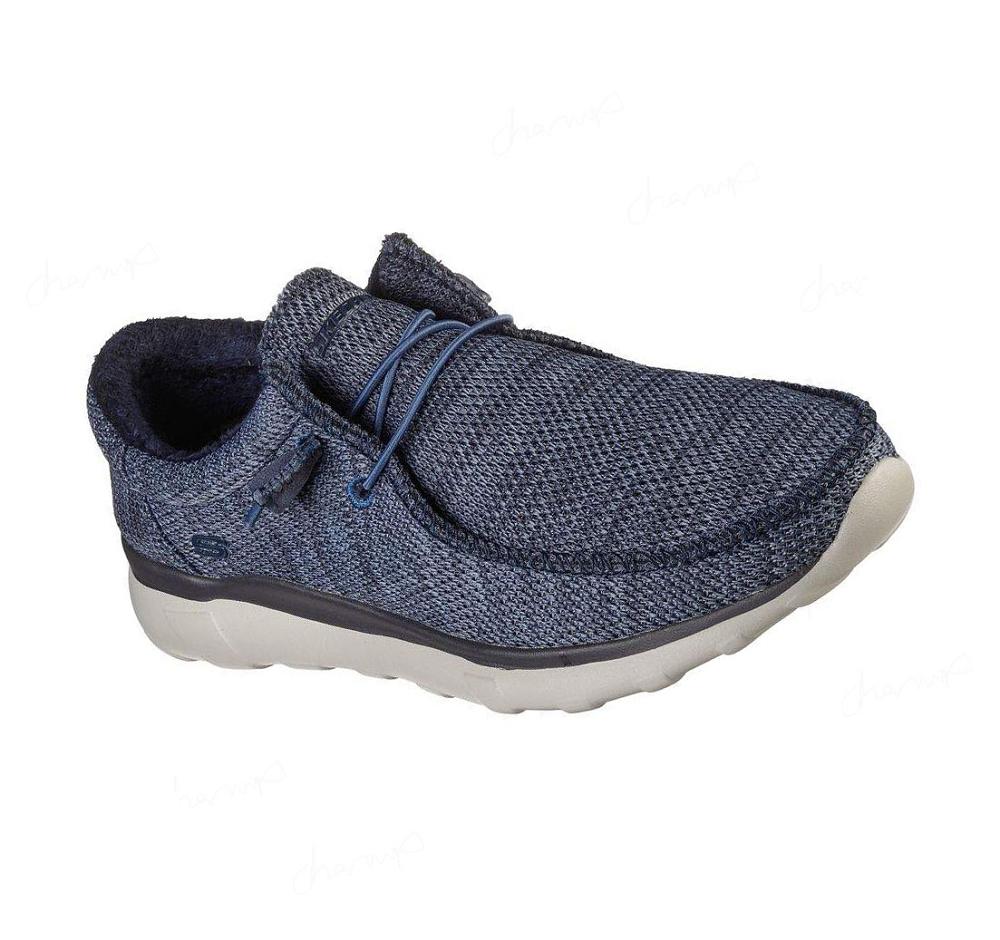 Pantuflas Skechers Bulger - Zenwick Hombre Azul Marino | TA08A_AR