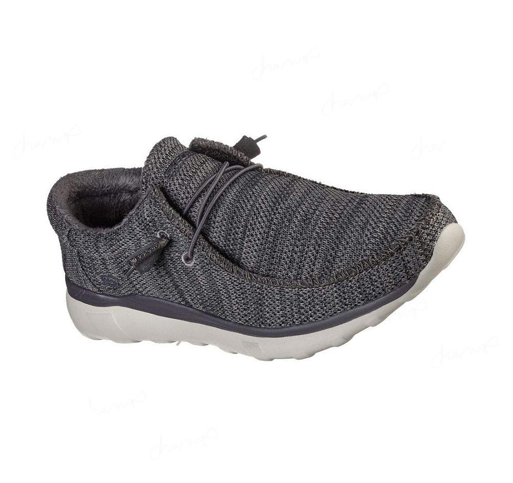 Pantuflas Skechers Bulger - Zenwick Hombre Gris | TA58B_AR