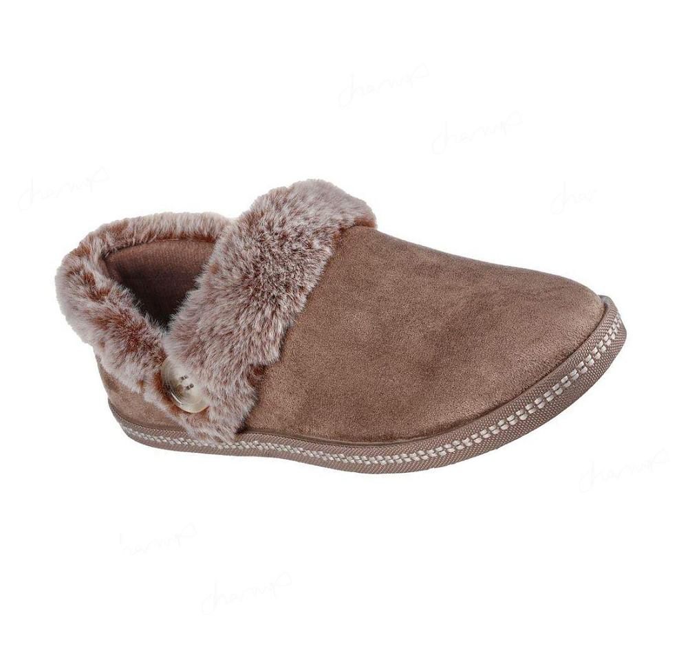 Pantuflas Skechers Cozy Campfire - Fresh Toast Mujer Marrones | 6228L_AR