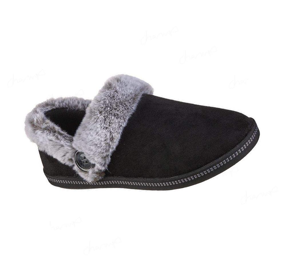 Pantuflas Skechers Cozy Campfire - Fresh Toast Mujer Negras | 62A2K_AR