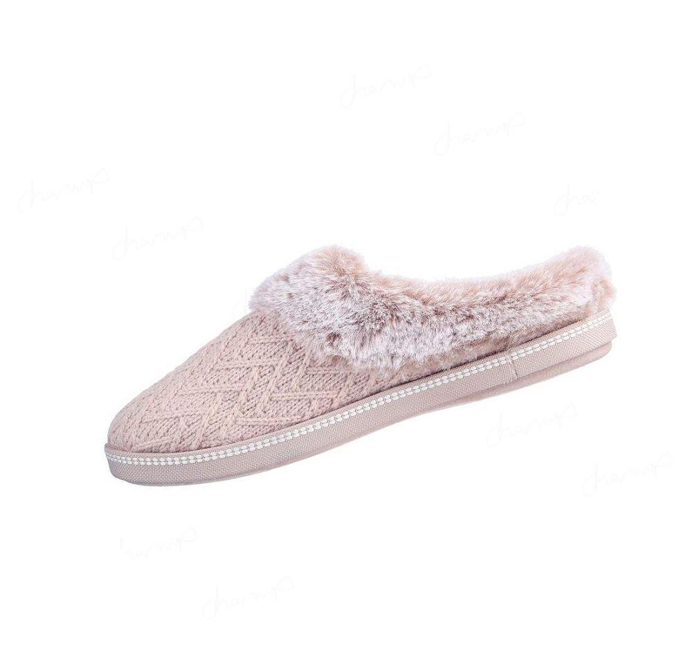 Pantuflas Skechers Cozy Campfire - Home Essential Mujer Rosas | 61805_AR