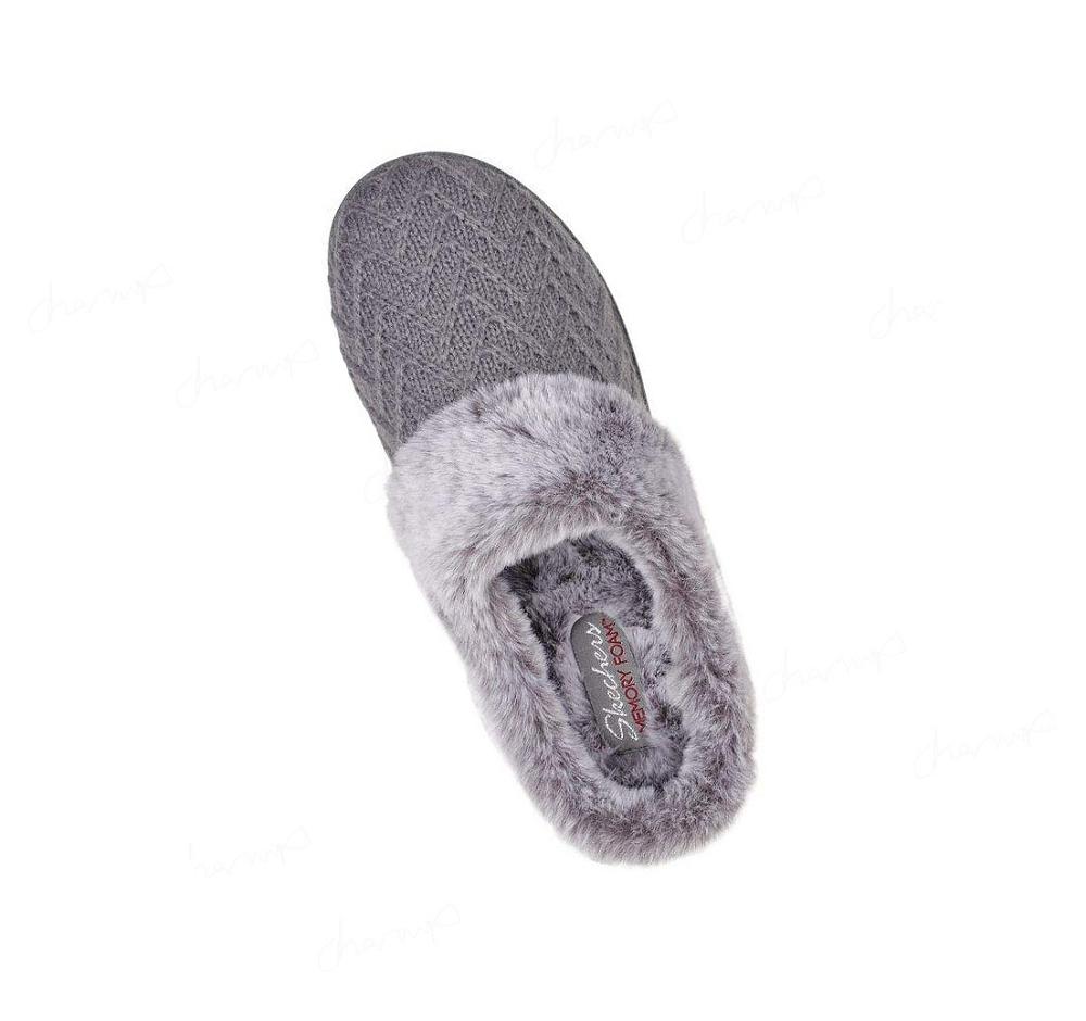 Pantuflas Skechers Cozy Campfire - Home Essential Mujer Gris | 61T8C_AR