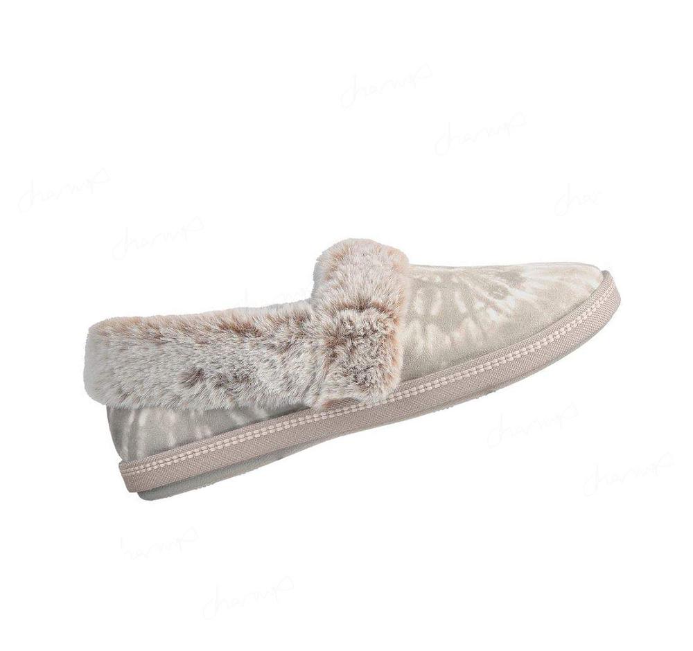 Pantuflas Skechers Cozy Campfire - Slumber Party Mujer Gris | 61A2L_AR