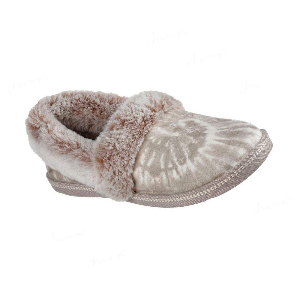 Pantuflas Skechers Cozy Campfire - Slumber Party Mujer Gris | 61A2L_AR