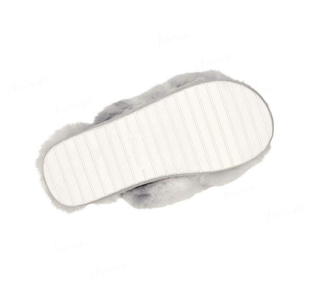 Pantuflas Skechers Cozy Chanclas - Cute Ombre Mujer Gris | 5T1TD_AR