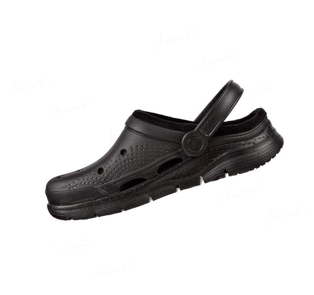 Pantuflas Skechers Foamies: Arch Fit Forro - Cozy Gal Mujer Negras | 6503P_AR