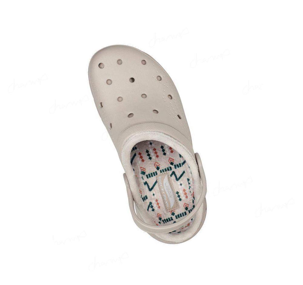 Pantuflas Skechers Foamies: Arch Fit Forro - Cozy Gal Mujer Marrones | 6526A_AR