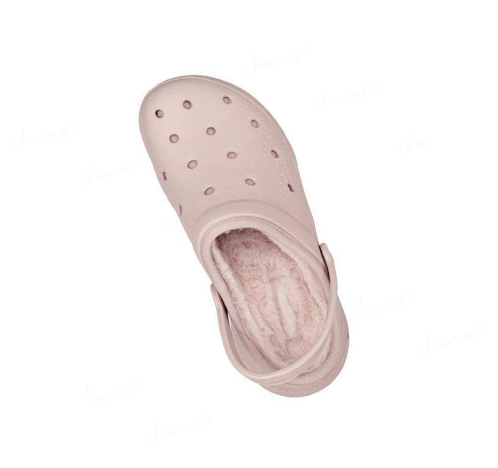 Pantuflas Skechers Foamies: Arch Fit Forro - Cuddle Life Mujer Moradas | 6530W_AR