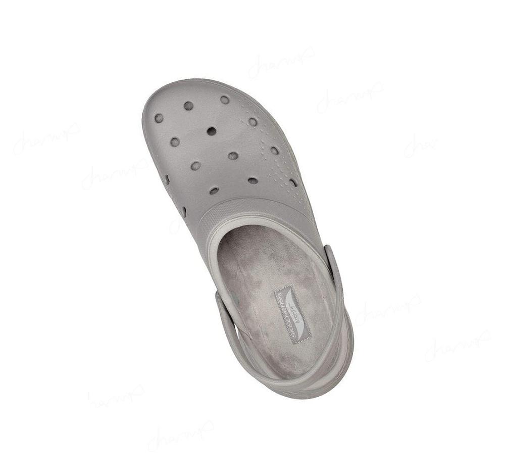 Pantuflas Skechers Foamies: Arch Fit Forro - Chillaxing Hombre Gris | T3330_AR