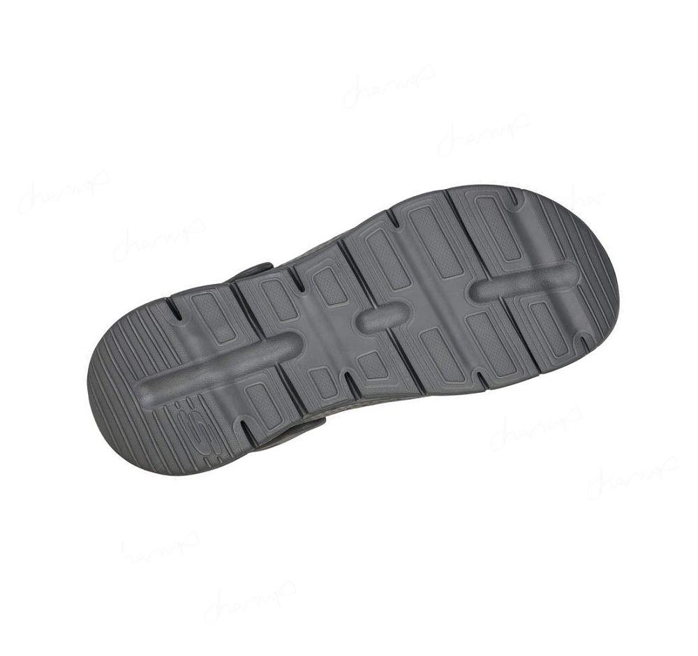 Pantuflas Skechers Foamies: Arch Fit Forro - Chillaxing Hombre Gris | T358A_AR