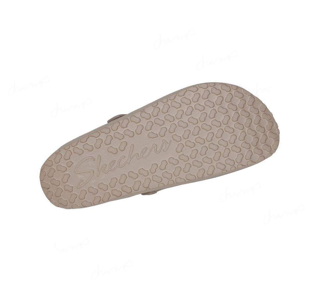 Pantuflas Skechers Foamies: Cali Breeze 2.0 Forro - Cozy Chic Mujer Marrones | 65T8A_AR