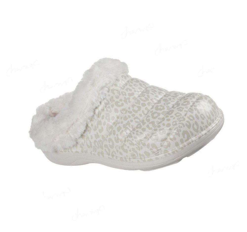 Pantuflas Skechers Foamies: Cozy Camper Forro - Snow Mujer Blancas | 5880W_AR