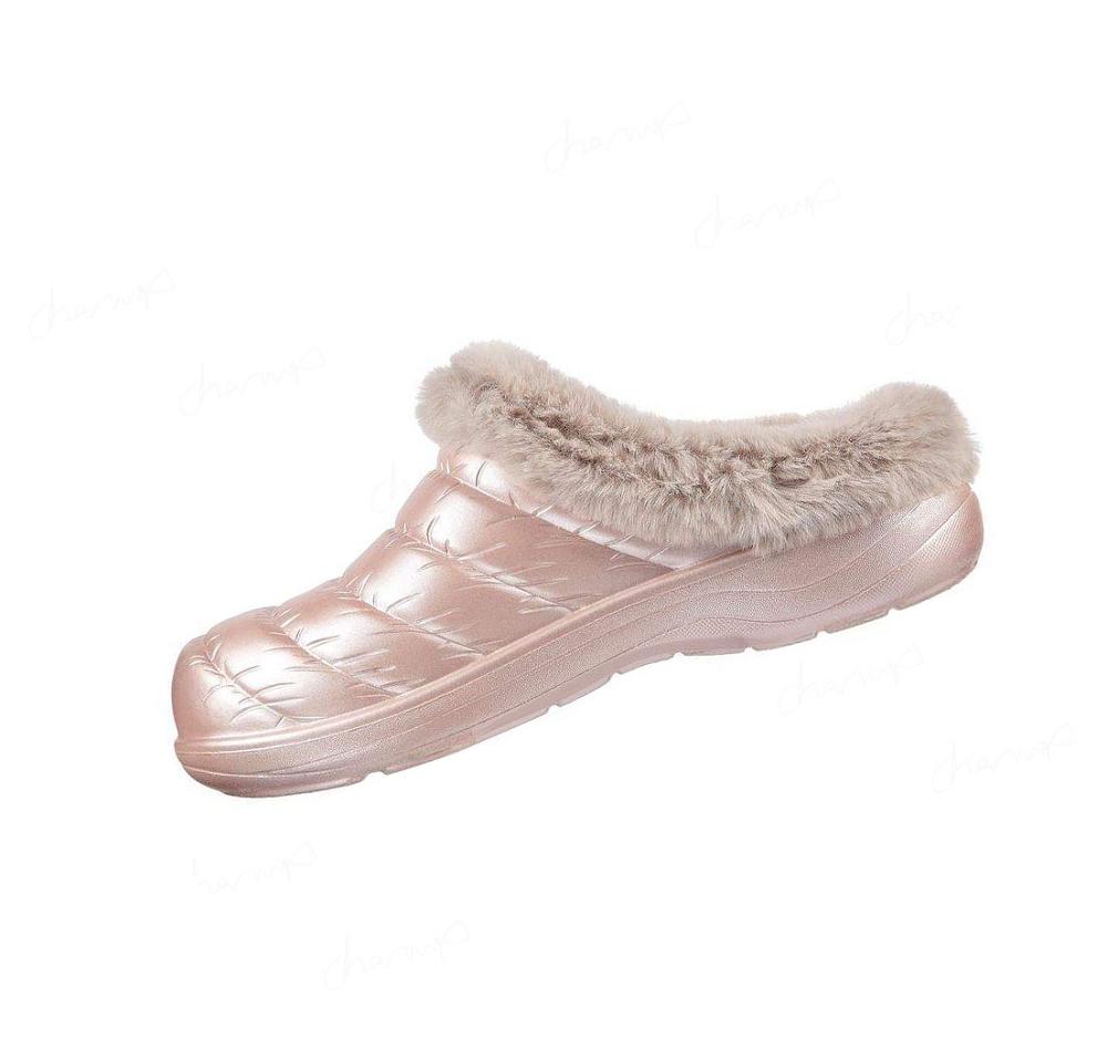 Pantuflas Skechers Foamies: Cozy Camper - Glamping Mujer Rosas | 59030_AR