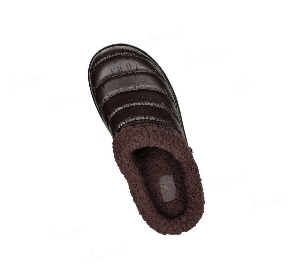 Pantuflas Skechers Foamies: Cozy Camper Forro - Cozy Adventure Hombre Chocolate | T208L_AR