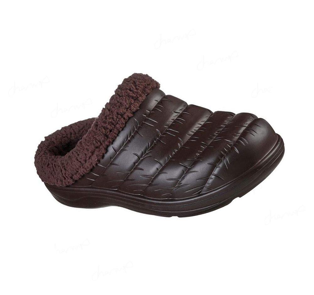 Pantuflas Skechers Foamies: Cozy Camper Forro - Cozy Adventure Hombre Chocolate | T208L_AR