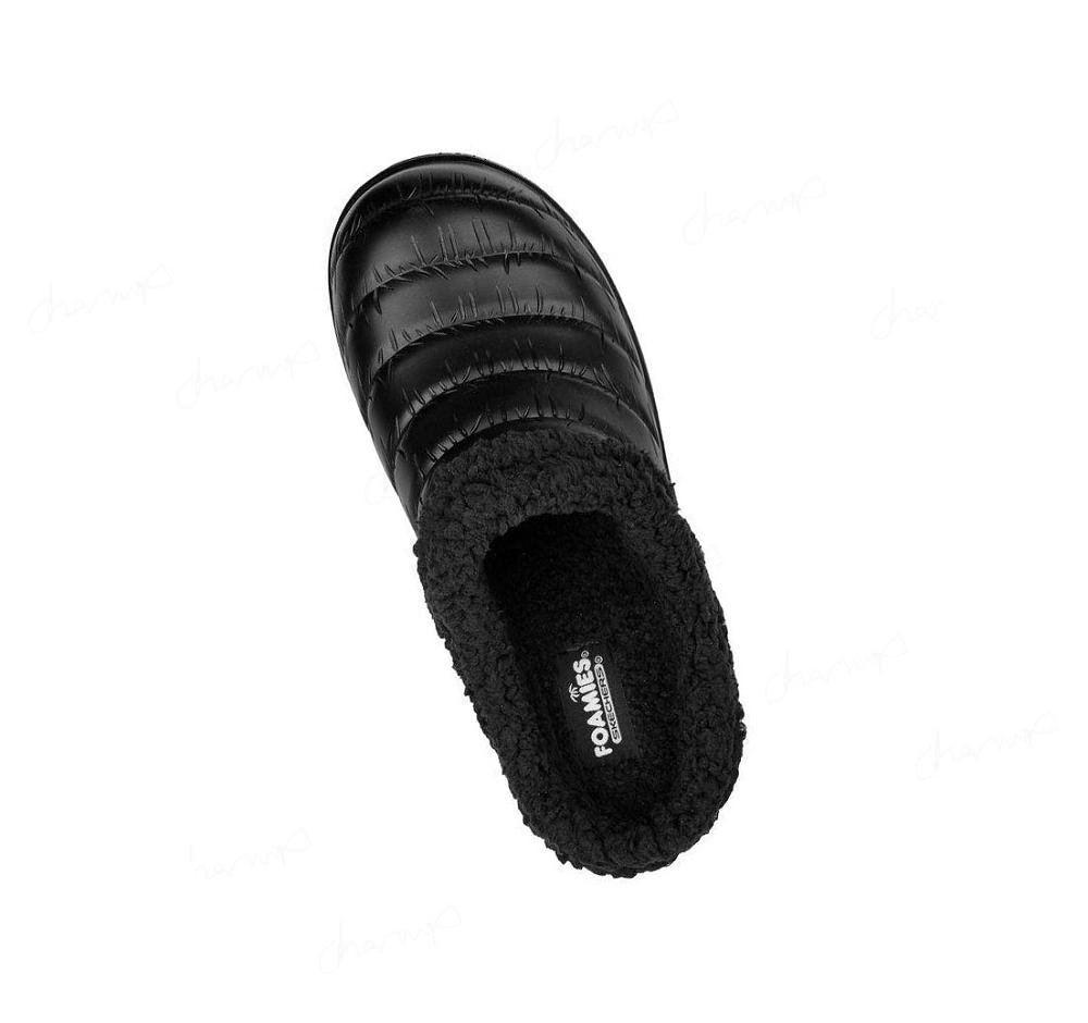 Pantuflas Skechers Foamies: Cozy Camper Forro - Cozy Adventure Hombre Negras | T2330_AR