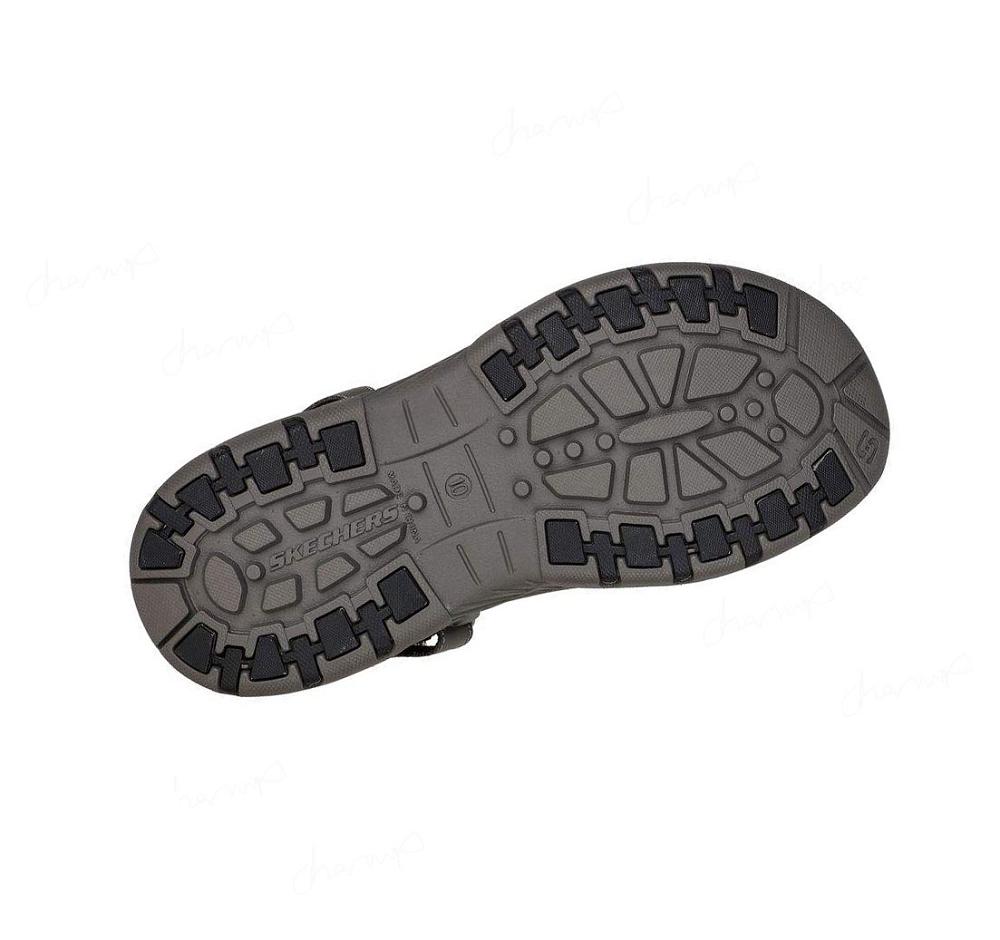 Pantuflas Skechers Foamies: Creston Ultra Forro - Cozy Vibez Hombre Kaki | T258W_AR