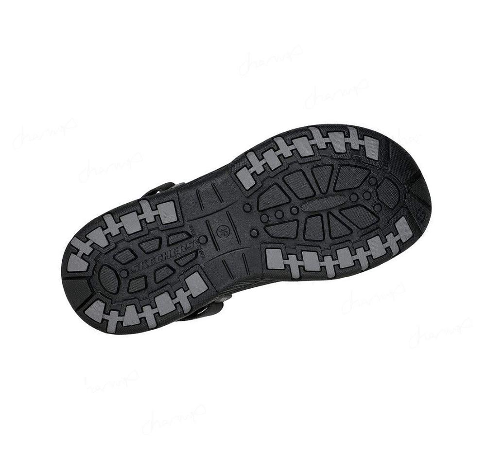 Pantuflas Skechers Foamies: Creston Ultra Forro - Cozy Vibez Hombre Negras | T283P_AR