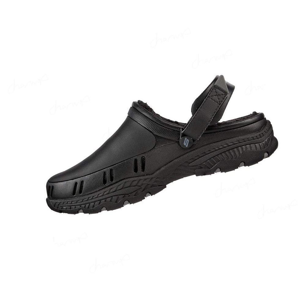 Pantuflas Skechers Foamies: Creston Ultra Forro - Cozy Vibez Hombre Negras | T283P_AR