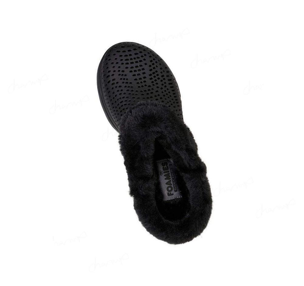 Pantuflas Skechers Foamies: GO WALK 5 - Cozy Embrace Mujer Negras | 6A51P_AR