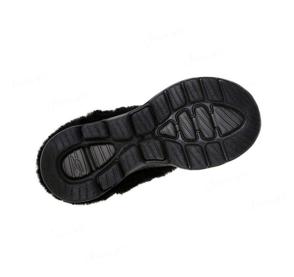 Pantuflas Skechers Foamies: GO WALK 5 - Cozy Embrace Mujer Negras | 6A51P_AR