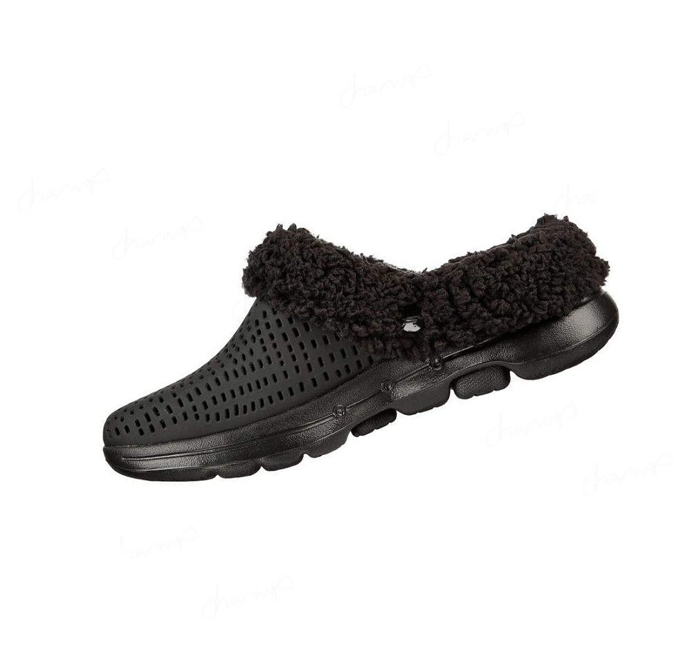 Pantuflas Skechers Foamies: GO WALK 5 Forro - Relax Mujer Negras | 6A6TE_AR