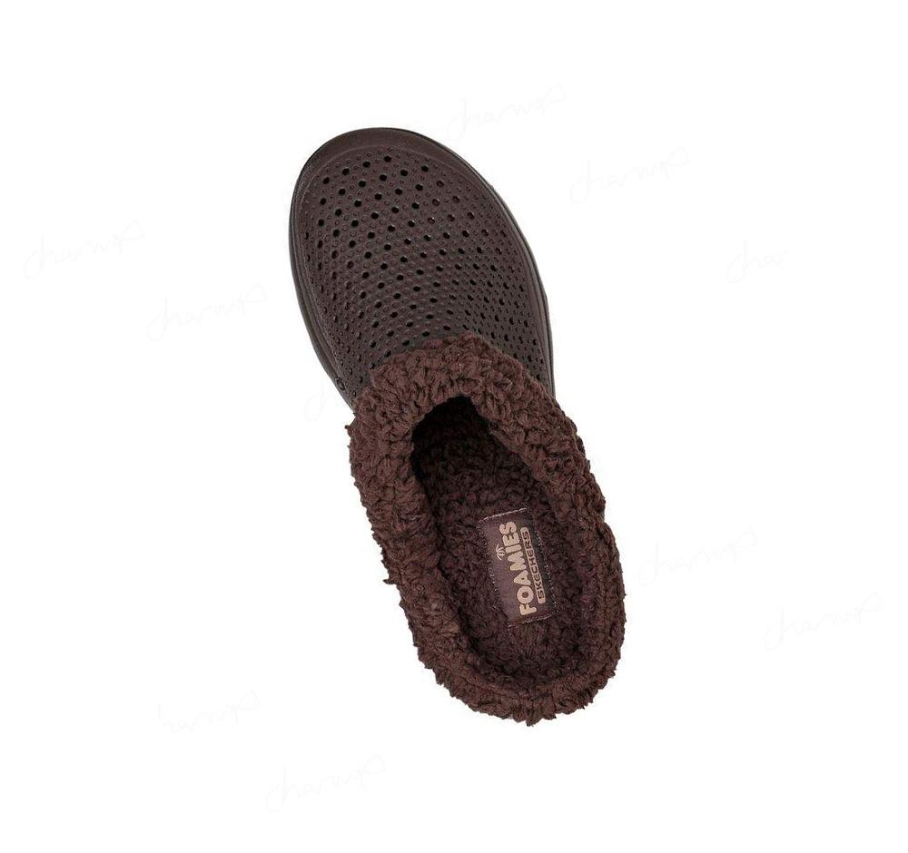 Pantuflas Skechers Foamies: GOwalk 5 - Relax Hombre Chocolate | T0580_AR