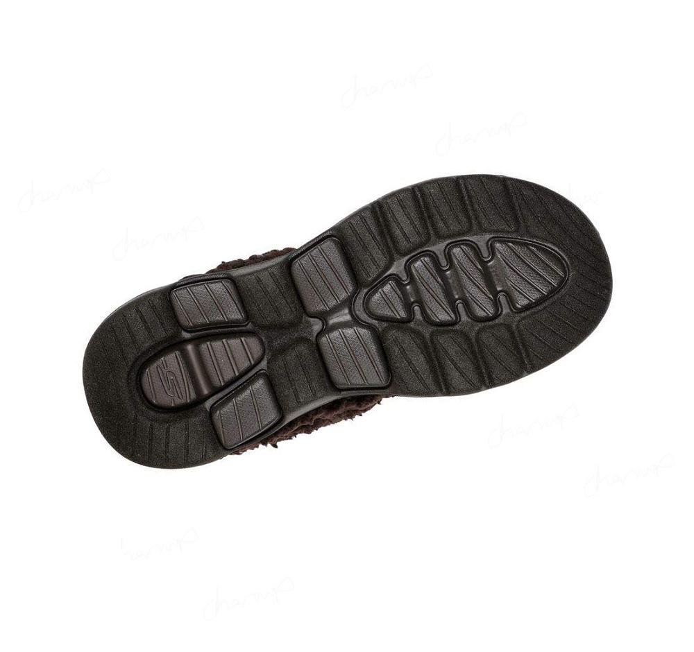 Pantuflas Skechers Foamies: GOwalk 5 - Relax Hombre Chocolate | T0580_AR